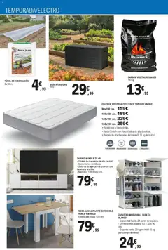 Vista previa Ofertas - Aquí compro más barato válido desde el 16/09/2026 | Página: 22 | Productos: Colchon, Mesa auxiliar, Mesa, Carbón vegetal