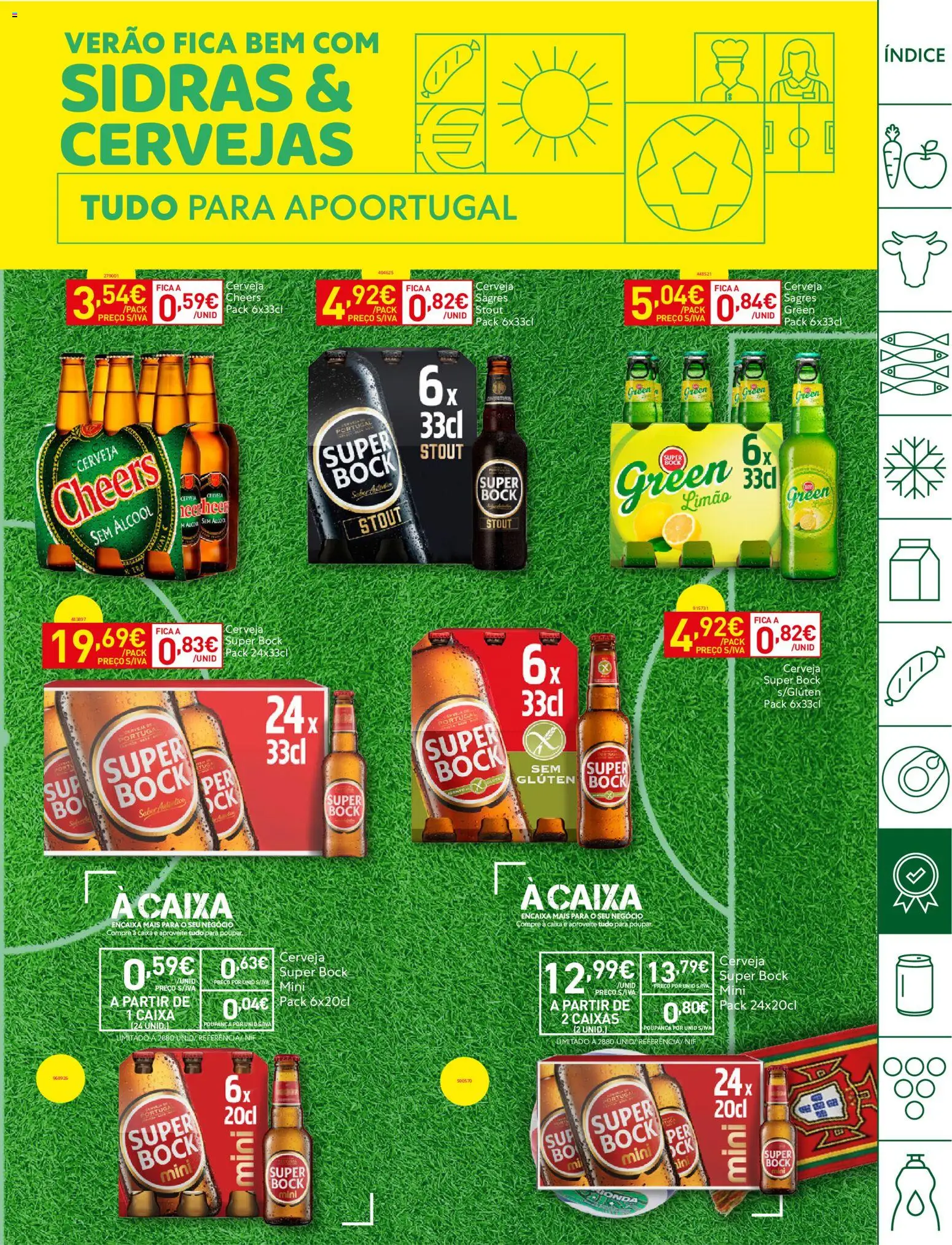 Recheio Horeca Madeira │ válido de 23/06/2026 | Página: 19 | Produtos: Super bock, Caixa, Cerveja