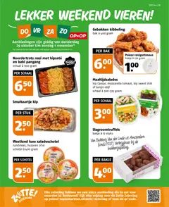 Poiesz folder - Voorbeeld van een folder van Poiesz, geldig van 25-10-2026 | Pagina: 35 | Producten: Tonijn, Bakkerij, Mozzarella, Kip