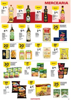 Pré-visualização Continente Açores válido de 03/09/2026 | Página: 17 | Produtos: Lentilhas, Mercearia, Camarão, Óleo