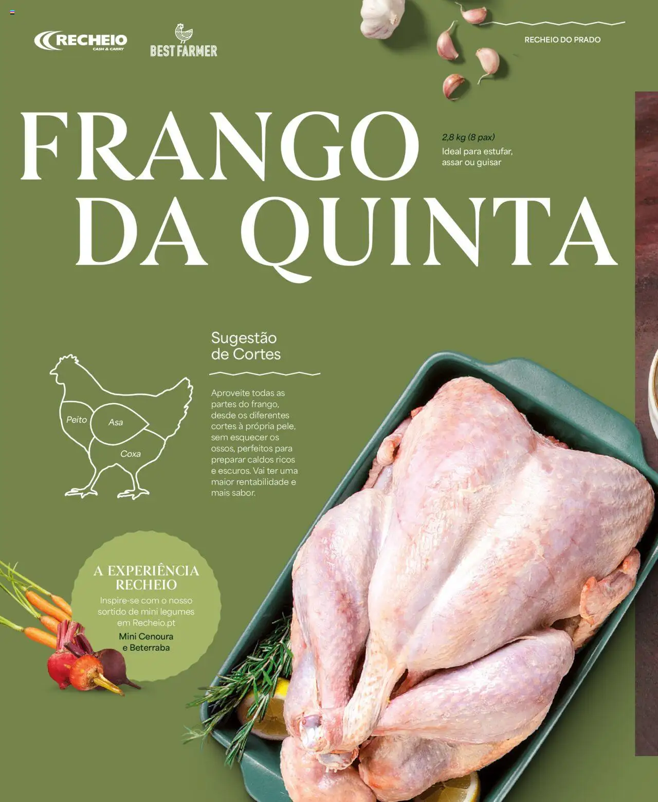 Recheio folheto │ válido de 24/04/2025 | Página: 26 | Produtos: Frango, Beterraba, Legumes, Cenoura
