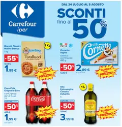 Anteprima del volantino Carrefour volantino Iper valido a partire dal 24/07/2026
