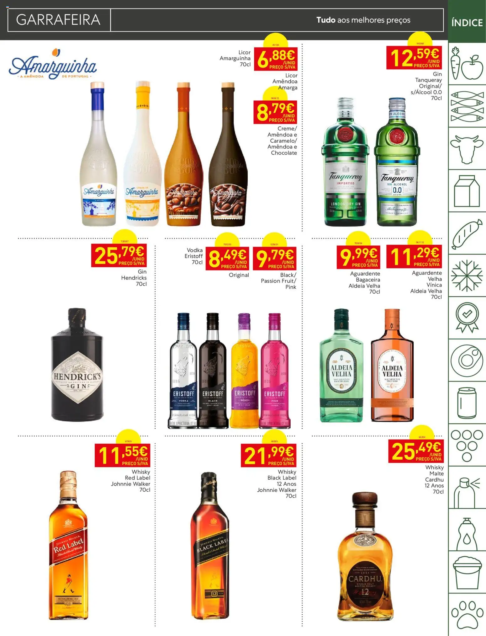 Recheio folheto │ válido de 26.05.2026 | Página: 31 | Produtos: Licor, Chocolate, Gin, Vodka
