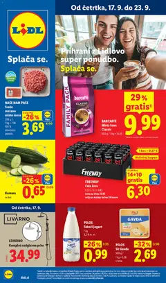 Lidl katalog akcije – veljaven od 17.09.2026
