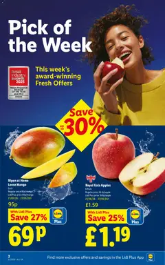 Preview of Lidl - Weekly valid from 21.05.2026 | Page: 2 | Products: Apples, Mango