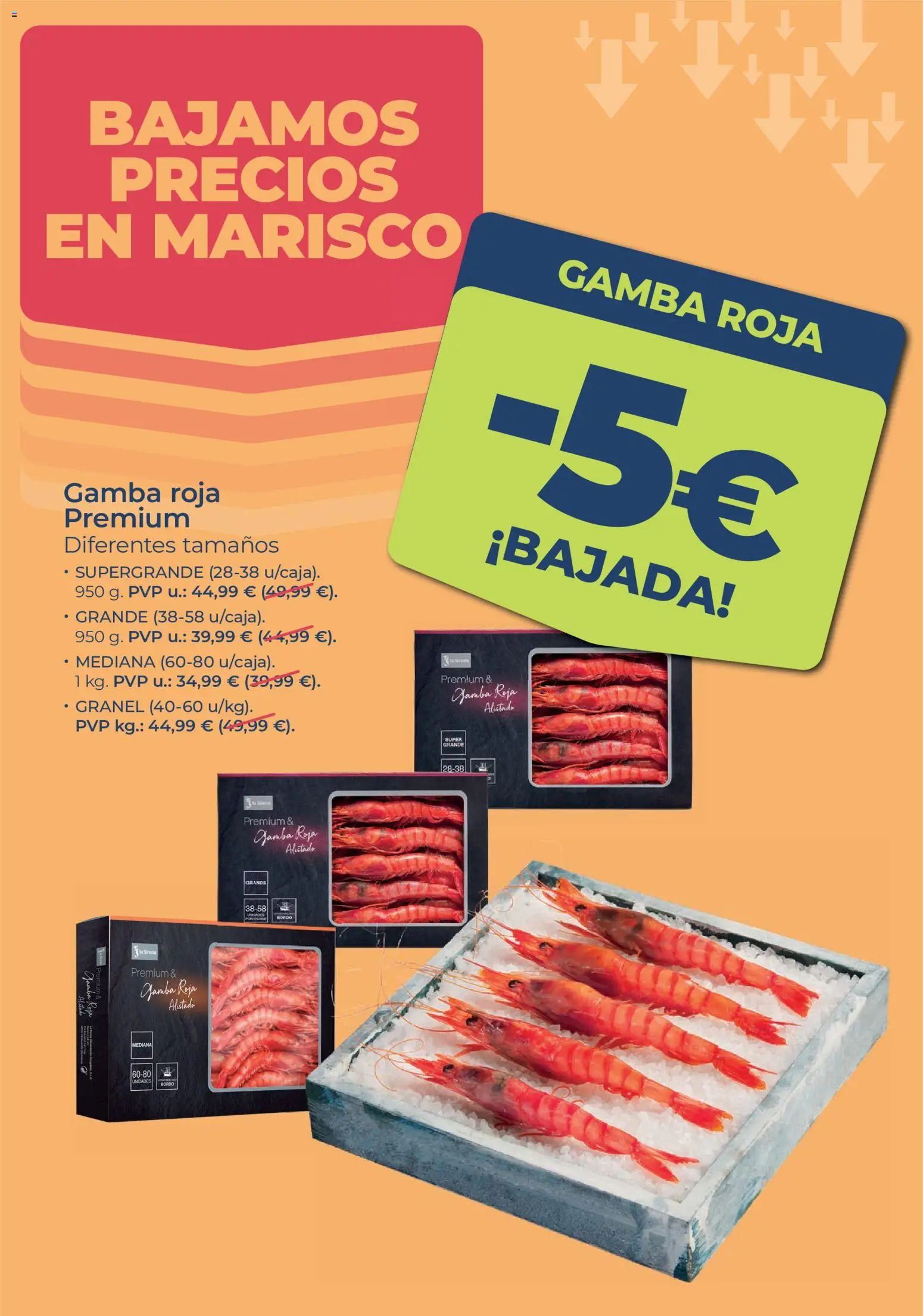La Sirena Bajamos los precios en marisco │ válido desde el 29/10/2026 | Página: 2