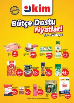 11.05.2026 tarihinden itibaren geçerli olan Kim Market kataloğu önizlemesi