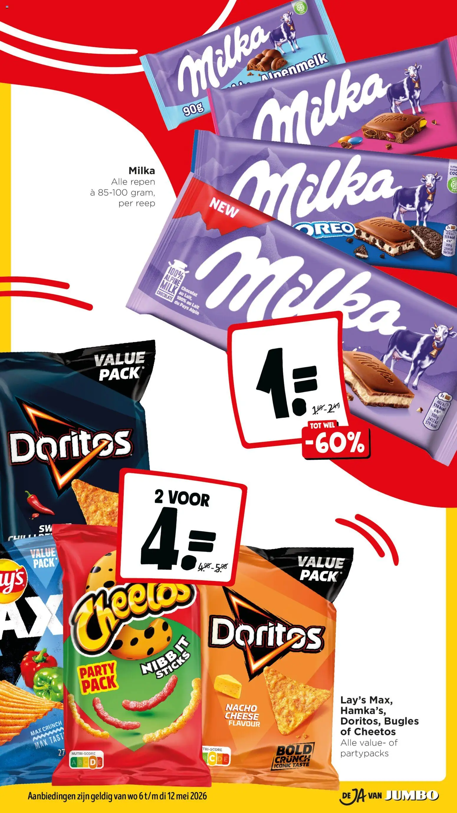 {H1} | Pagina: 15 | Producten: Oreo, Doritos, Cheetos, Repen