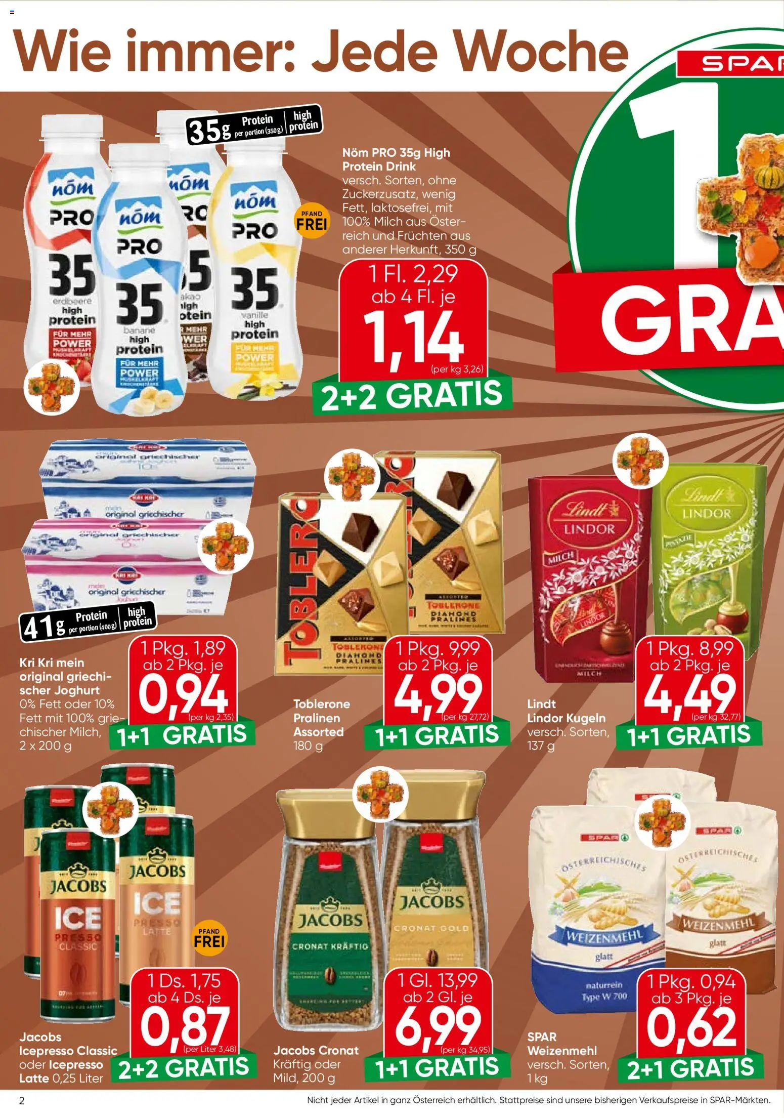 Spar Flugblatt gültig ab 22.10.2026 | Seite: 2
