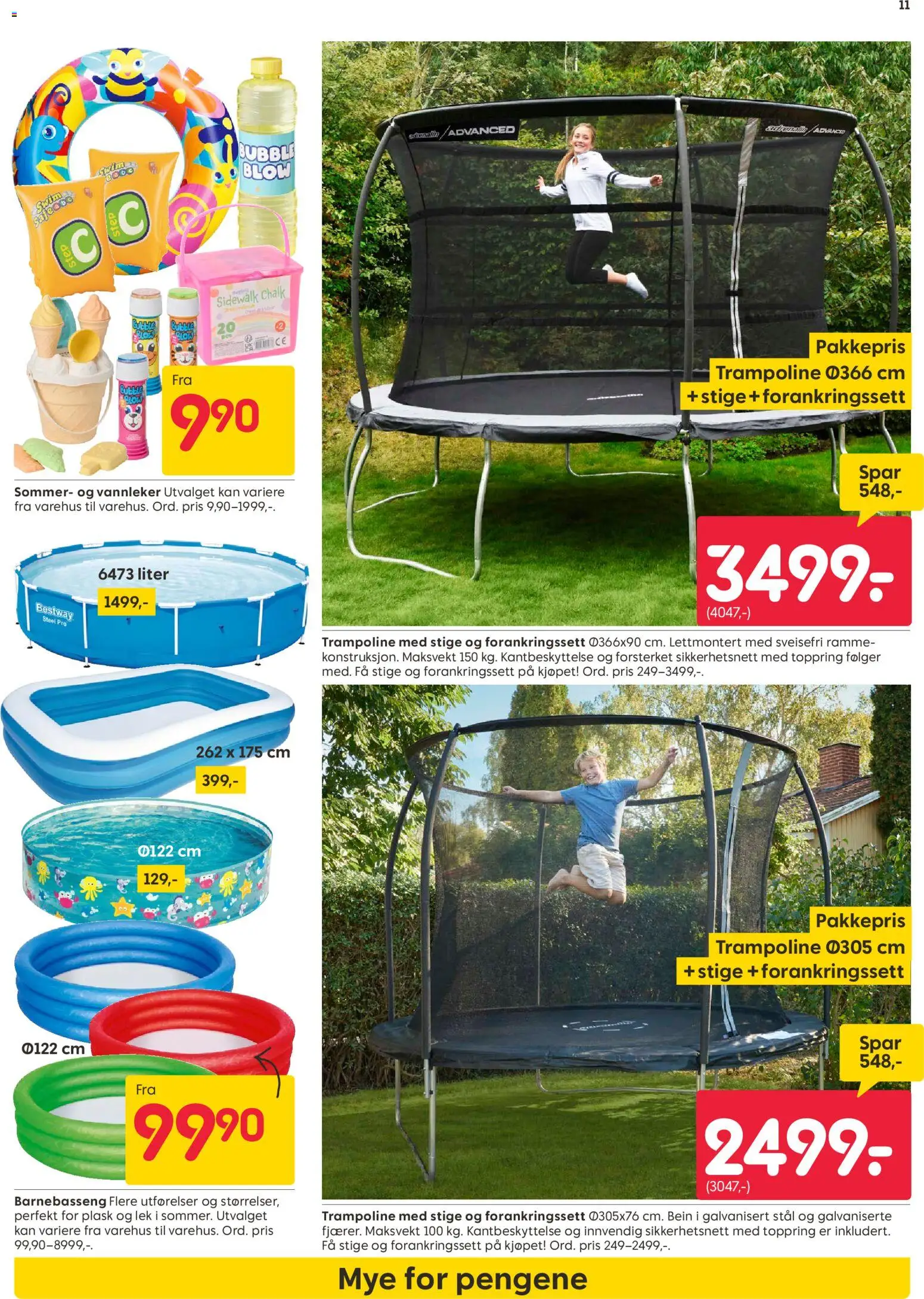 {H1} | Side: 11 | Produkter: Trampoline