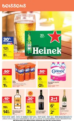 Carrefour Market - Prévisualisation de Carrefour Market catalogue valide à partir de 18/08/2026 | Page: 11 | Produits: Eau minerale naturelle Contrex, Fanta, Heineken, Contrex