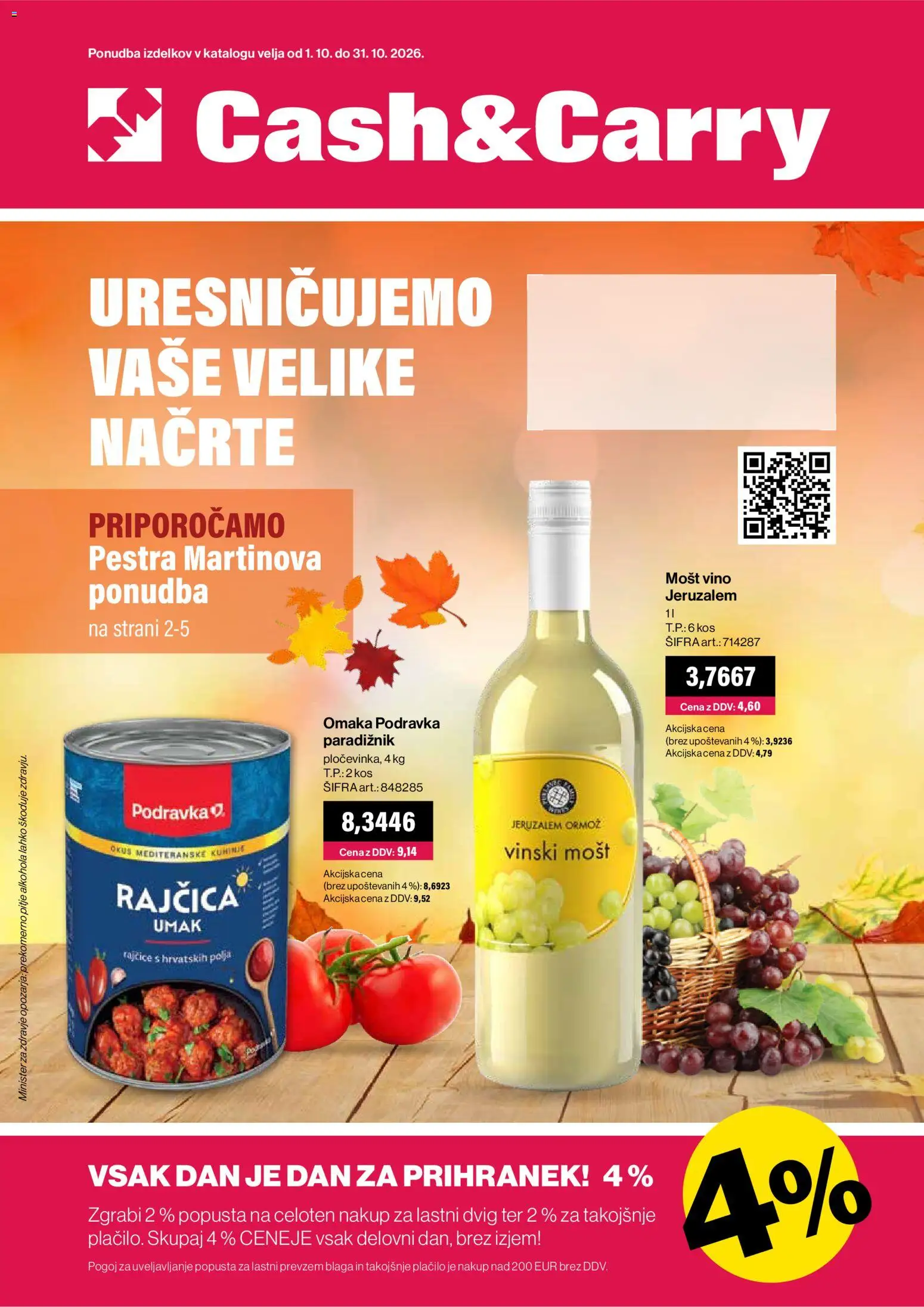 Novi Mercator katalog ponudbe – veljaven od 01.10.2026 | Stran: 1