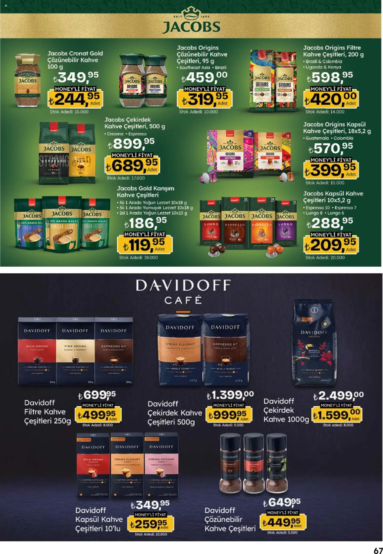 Migros Katalog - 5M Migroskop Dijital - 08 Ekim 2026 tarihinden itibaren geçerlidir | Sayfa: 67 | Ürünler: Kahve