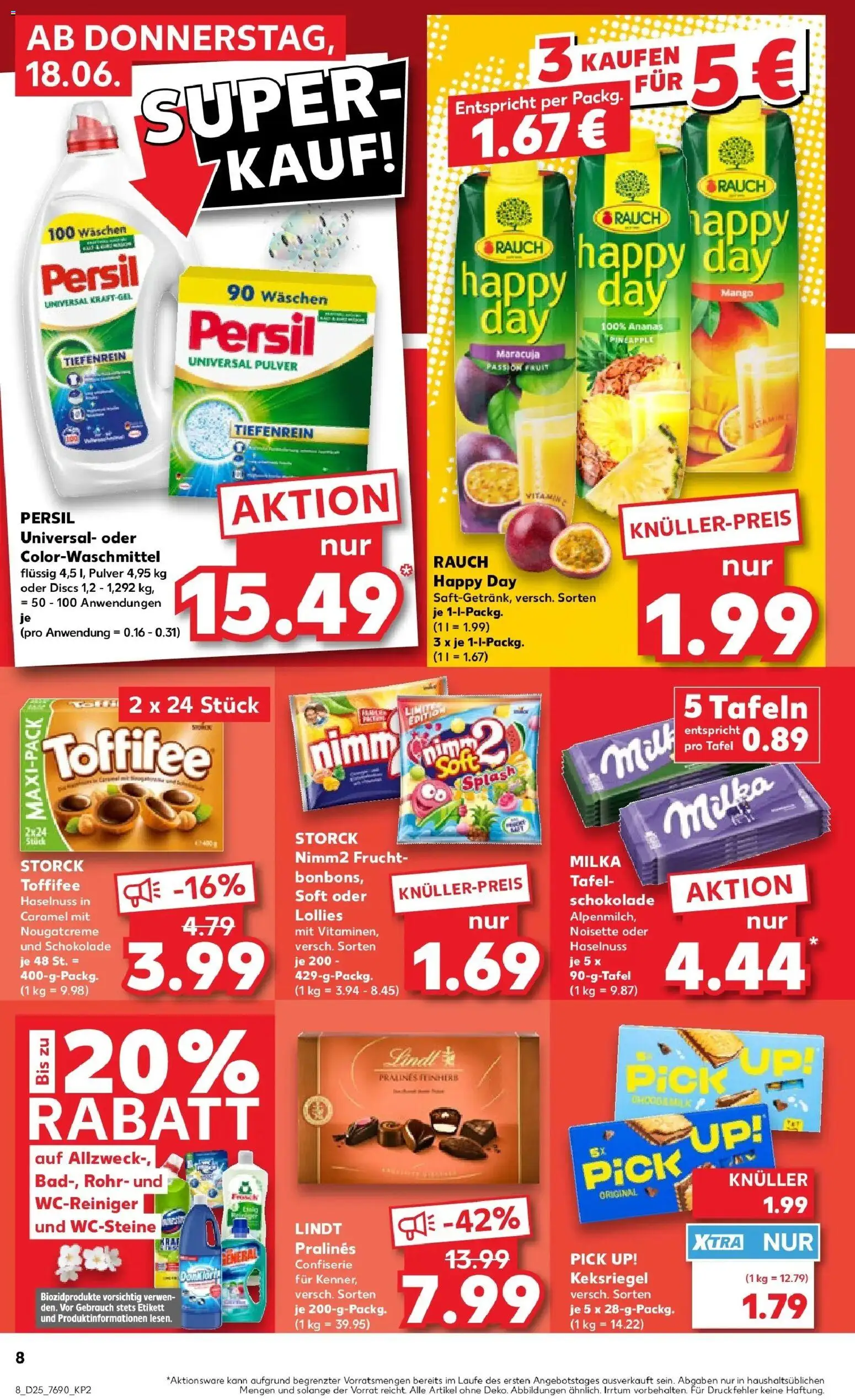 Kaufland Prospekt Heilbronn – gültig ab 15.06.2026 | Seite: 19 | Produkte: Schokolade, Box, Mango, Lindt