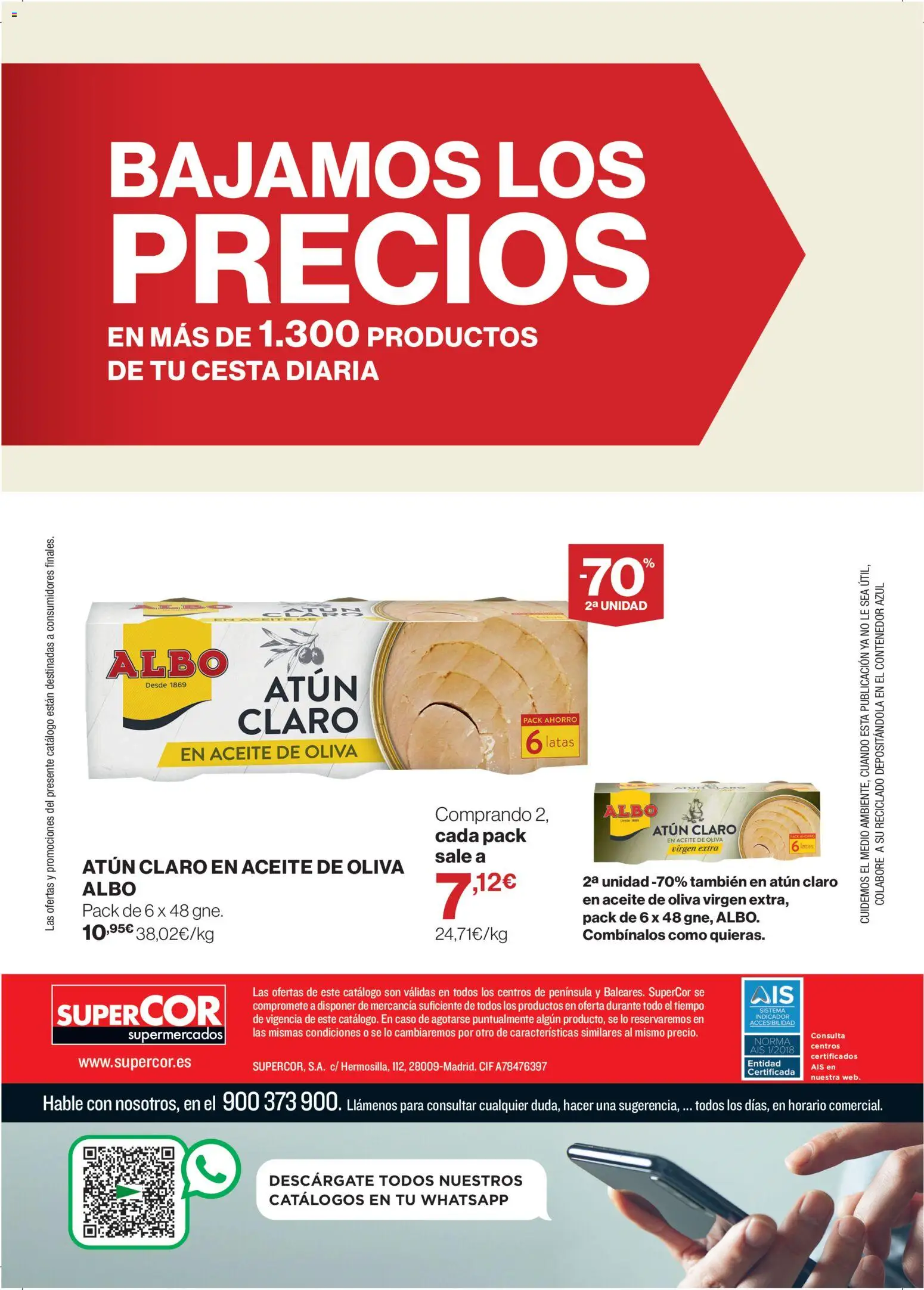Supercor folleto │ válido desde el 04.06.2026 | Página: 32 | Productos: Aceite, Aceite de oliva, Atún claro, Cesta