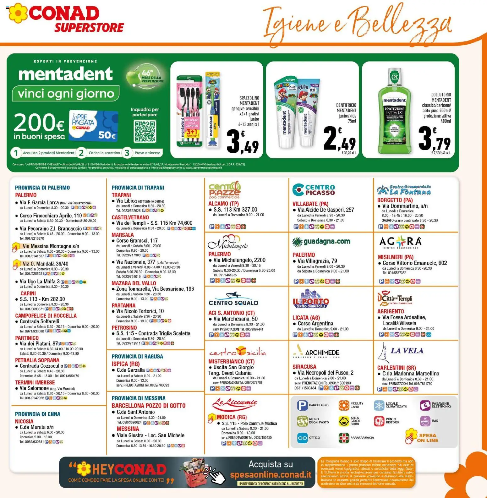 Volantino Conad del 07/10/2026 | Pagina: 31 | Prodotti: Spazzolino, Collutorio, Tè, Gioco