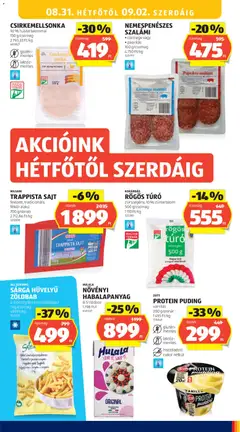 RÖGÖS TÚRÓ, zsírszegény, 10 % zsírtartalom, 500 g/csomag - amely érvényes a következő dátumtól: 2026.08.27. | Oldal: 35