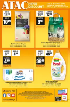 Pogląd oferty "Auchan gazetka - ATAC Hiper Discount" - ważna od 11.06.2026 | Strona: 4 | Produkty: Persil, Chusteczki higieniczne, Ziemia, Sól