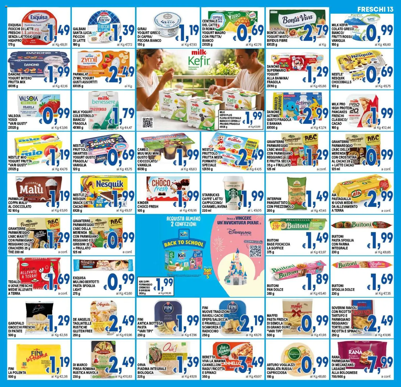 Volantino DEM del 23/09/2026 | Pagina: 13 | Prodotti: Tartufo, Garofalo, Grissini, Parmigiano reggiano