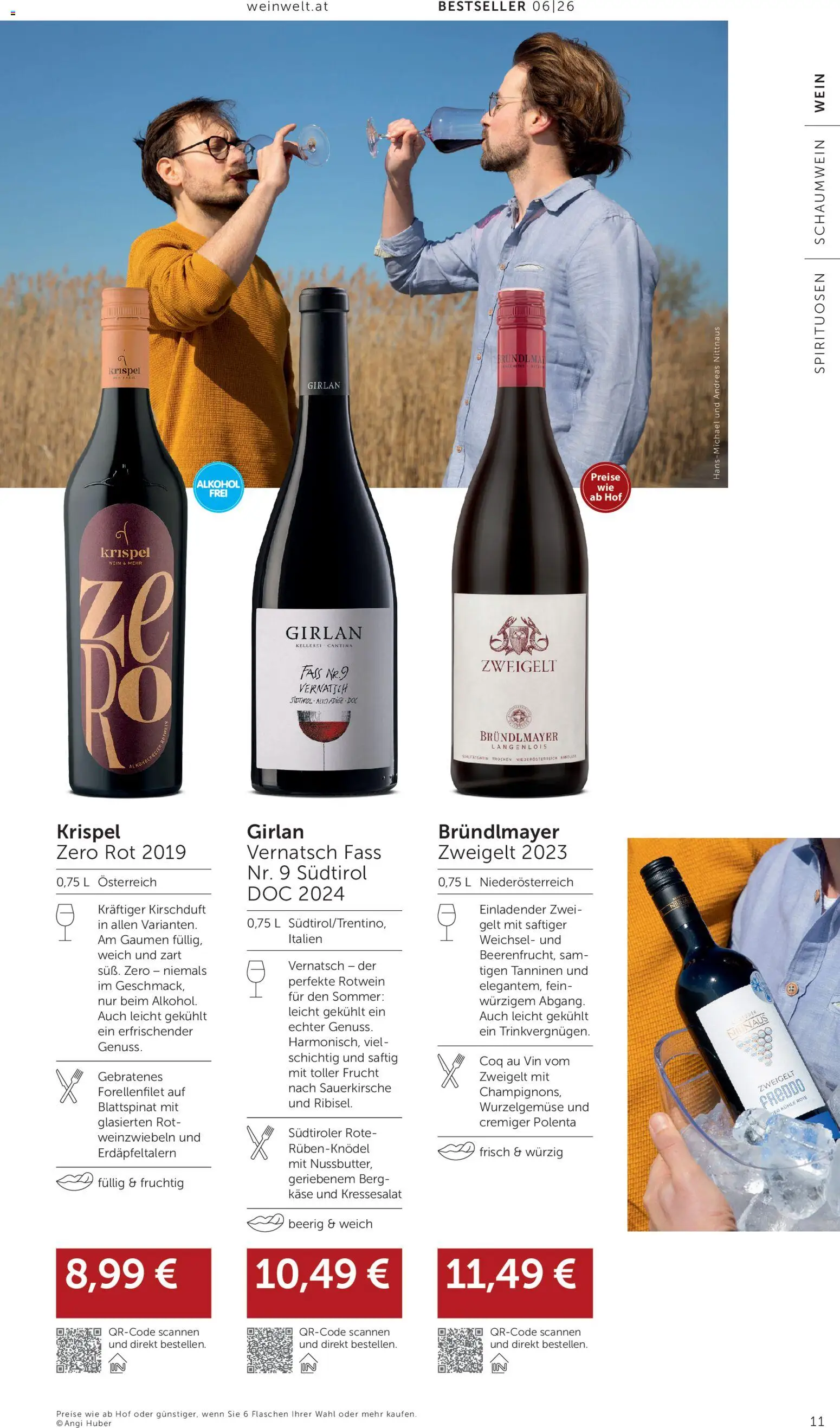 Interspar Wein Welt gültig ab 21.05.2026 | Seite: 11 | Produkte: Käse, Wein