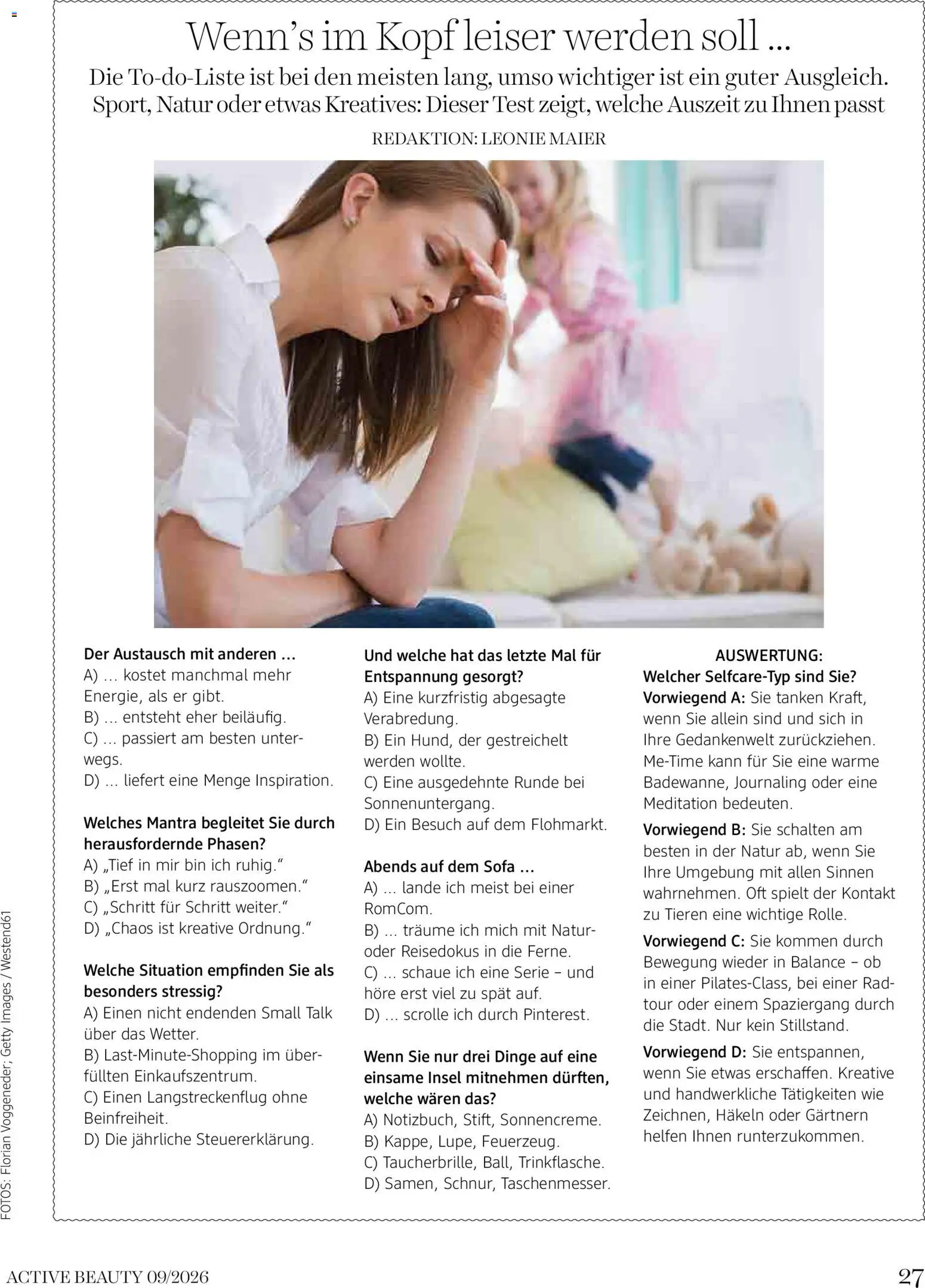 dm drogerie markt Active Beauty Magazin 09/2026 gültig ab 01.09.2026 | Seite: 27 | Produkte: Sofa