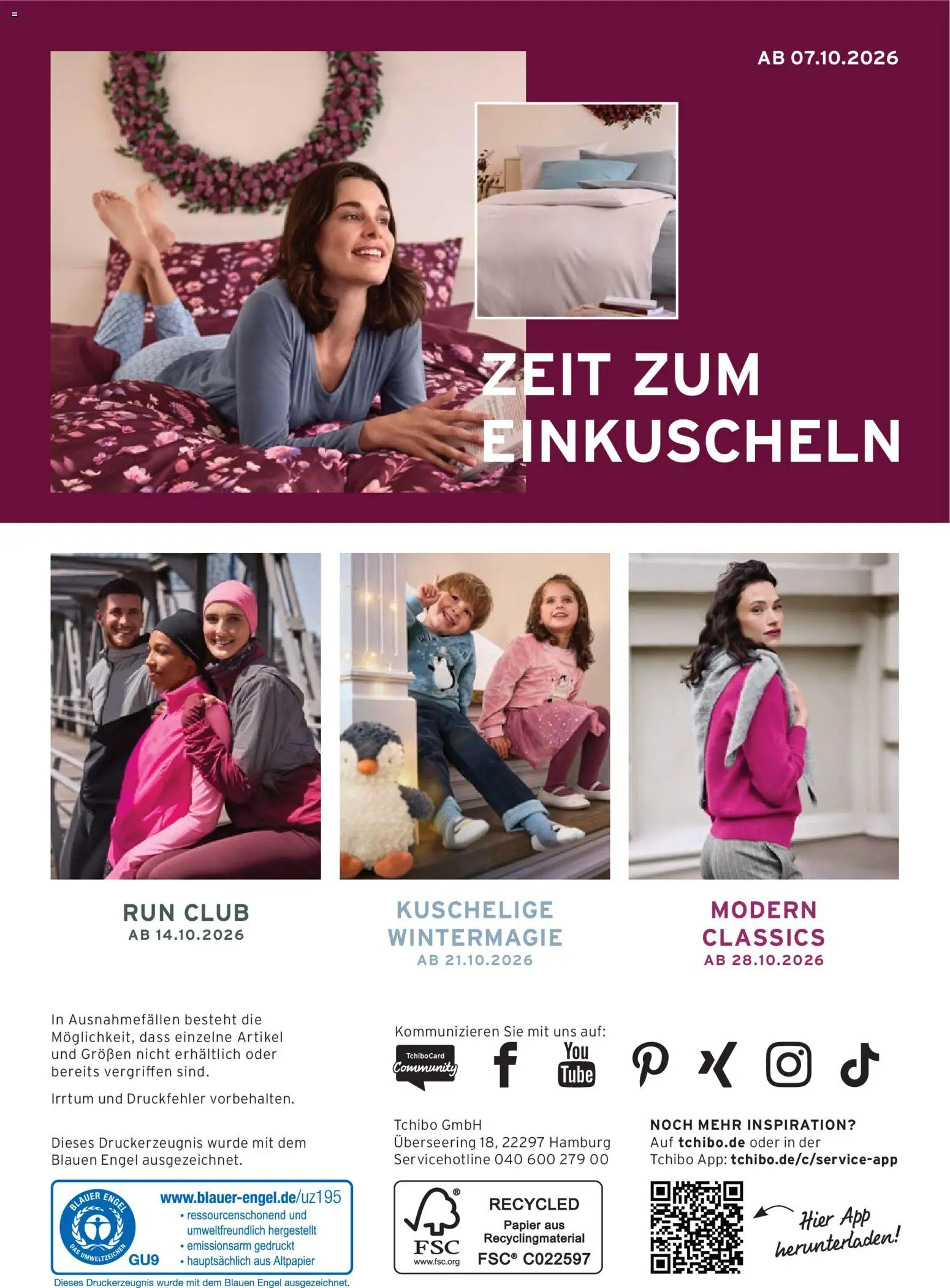 Prospekt Tchibo Herbst auf dem tisch – gültig ab 30.09.2026 | Seite: 39