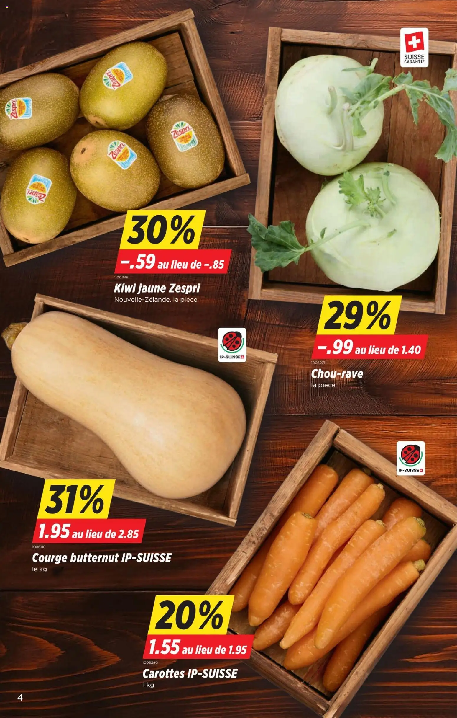 Denner aktionen FR – gültig ab 01.10.2026 | Seite: 4 | Produkte: Kiwi