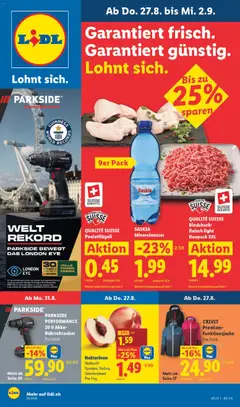 Lidl aktionen ab 27.08.2026 gültig