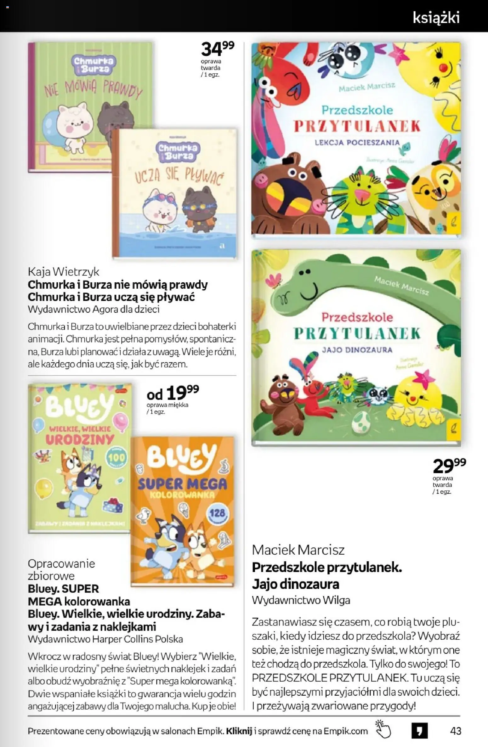 Empik promocje od 17.06.2026 | Strona: 43 | Produkty: Jajo dinozaura, Książki