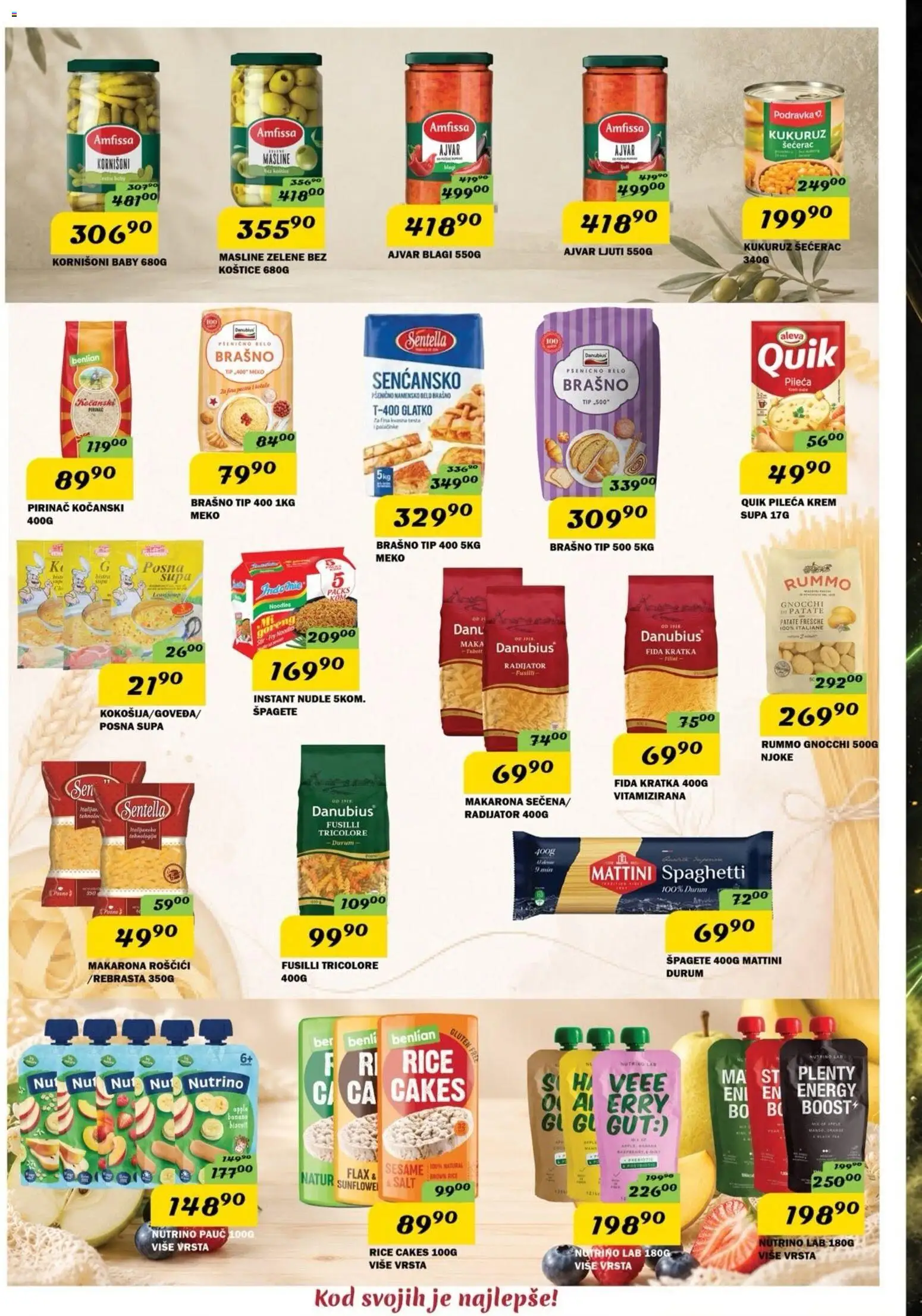 VP Dima katalog - važi od 13.08.2026 | Strana: 2 | Proizvode: Masline, Ajvar, Njoke, Radijator