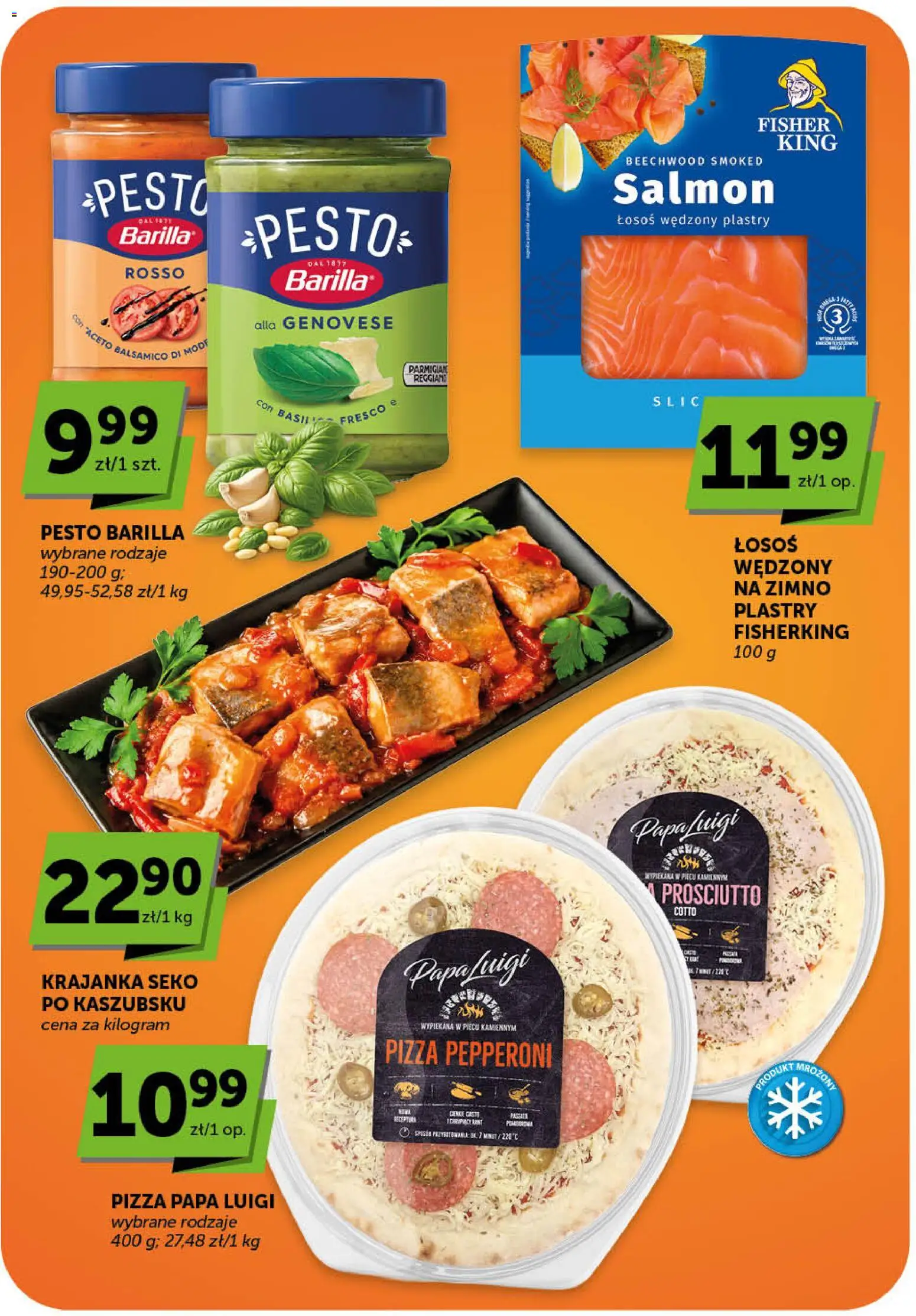 Euro Sklep gazetka od 28.05.2026 | Strona: 32 | Produkty: Łosoś wędzony, Pesto, Prosciutto, Fresco