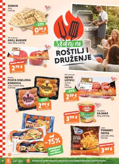 Studenac Katalog - Pregled kataloga iz trgovine Studenac, vrijedi od 10.06.2026 | Stranica: 6 | Proizvodi: Ledo, Kajmak, Kobasica, Pik Vrbovec
