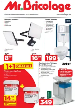 Mr Bricolage folder / publicité - Voorbeeld van een folder van Mr Bricolage, geldig van 08/09/2026