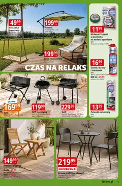 Pogląd oferty "E.Leclerc gazetka" - ważna od 12.05.2026 | Strona: 5 | Produkty: Gaśnica, Grill, Ruszt, Stół