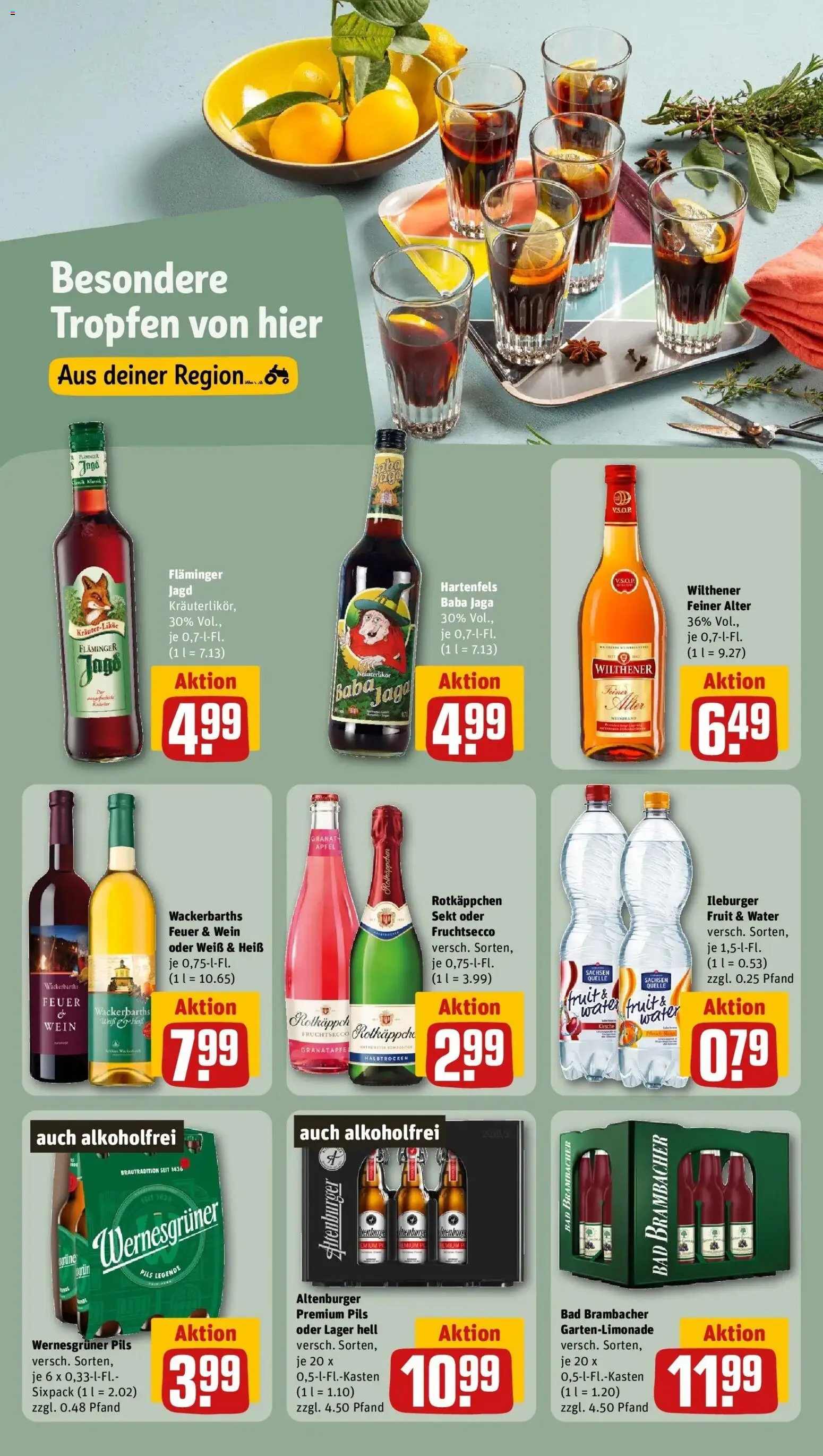 REWE Prospekt ab 12.10.2026 zum Blättern » Angebote | Seite: 13 | Produkte: Sekt, Pils, Äpfel, Wein