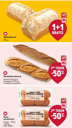 Delhaize folder week 35 - Voorbeeld van een folder van Delhaize, geldig van 20/08/2026 | Pagina: 19 | Producten: Sandwich, Boter