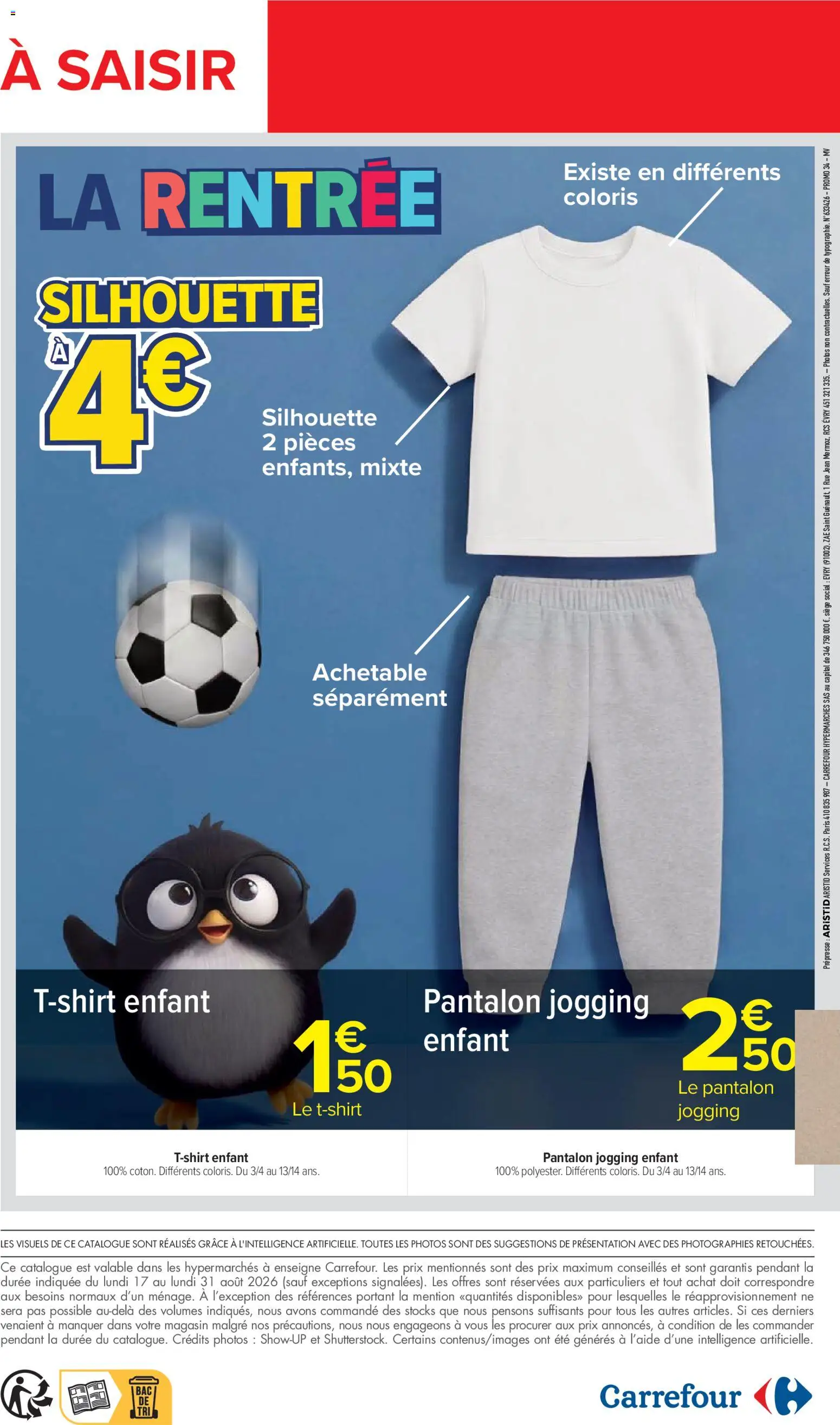 {H1} | Page: 2 | Produits: Jean, T-shirt, Pantalon