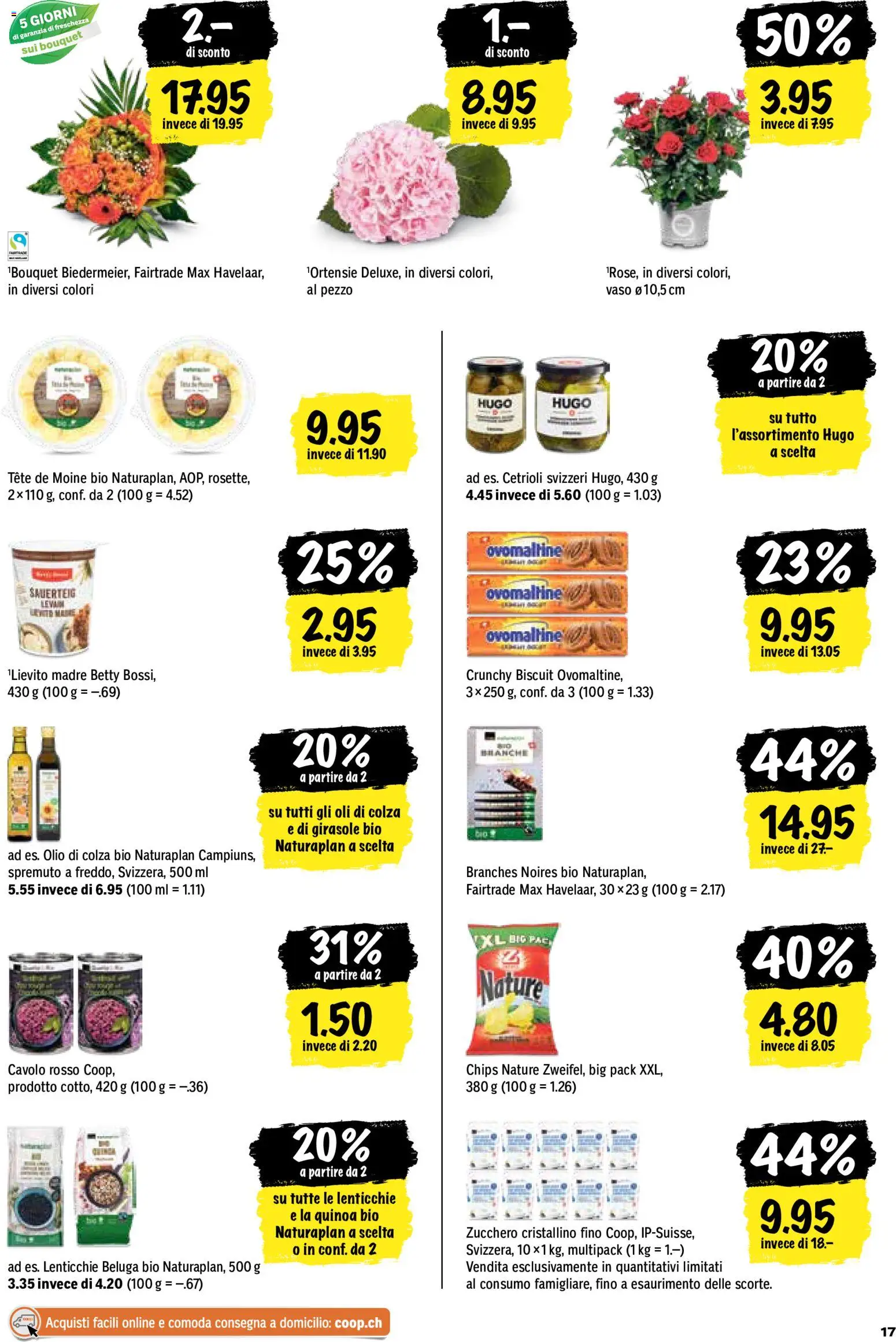 Coop aktionen IT – gültig ab 03.09.2026 | Seite: 17 | Produkte: Chips, Quinoa