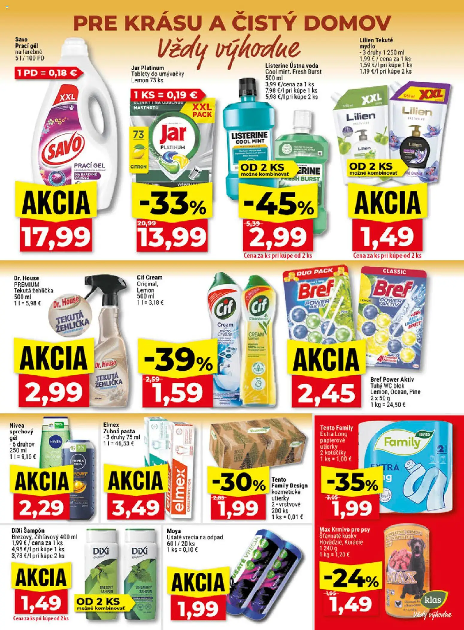 Nové Klas akcie – leták je platný od 28.09.2026 | Strana: 18