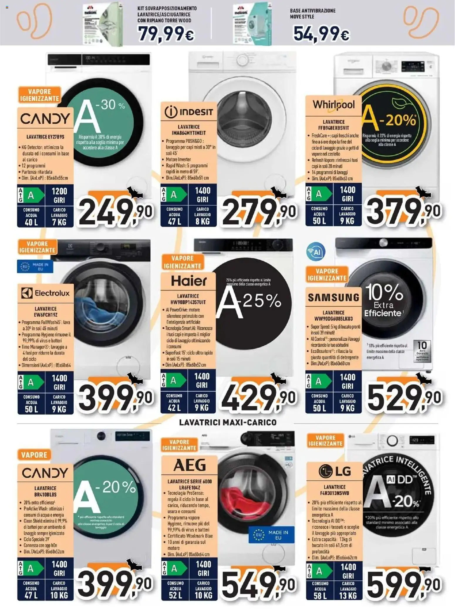 Nuovo Unieuro - Halloween da Unieuro! dal 30/10/2026 > offerte anteprima 🛍️ | Pagina: 21 | Prodotti: Ripiano, Detergente, Acqua, Samsung