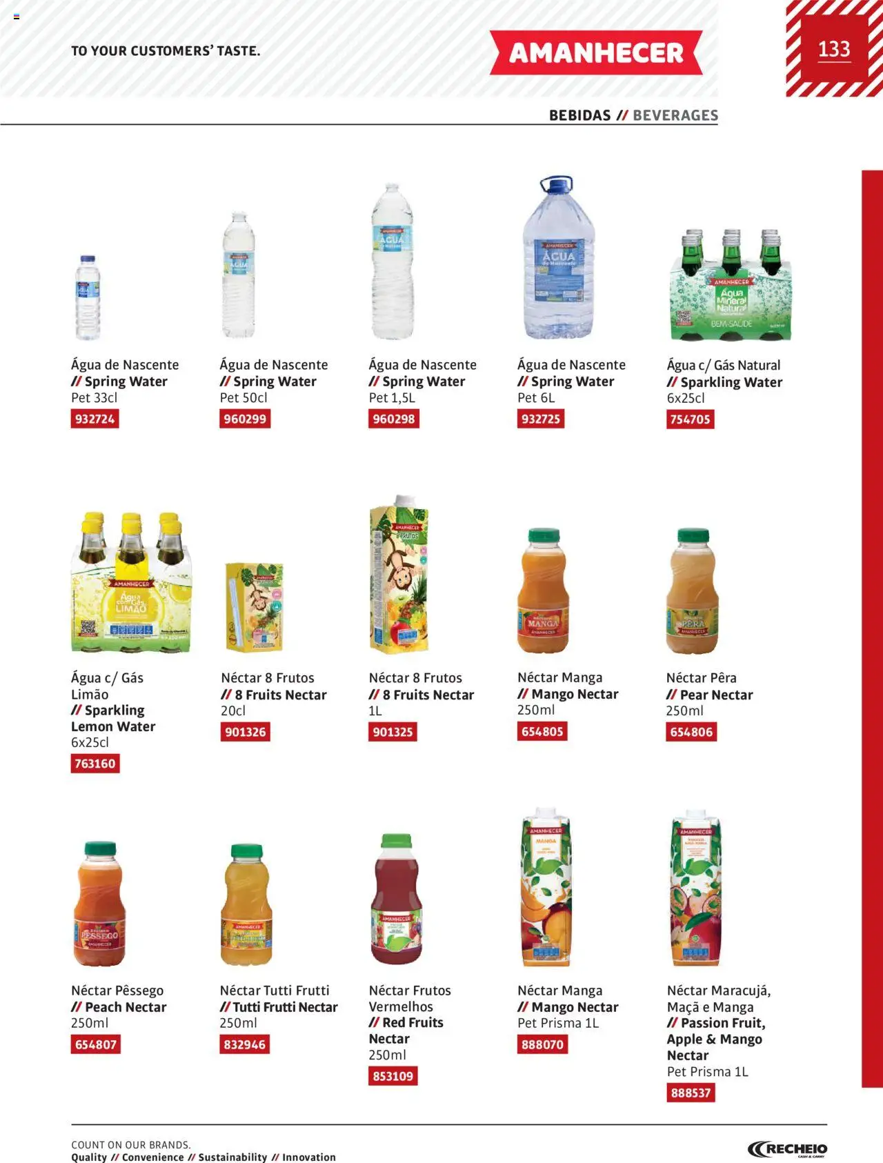 Recheio AS NOSSAS MARCAS │ válido de 19/12/2023 | Página: 133 | Produtos: Maça
