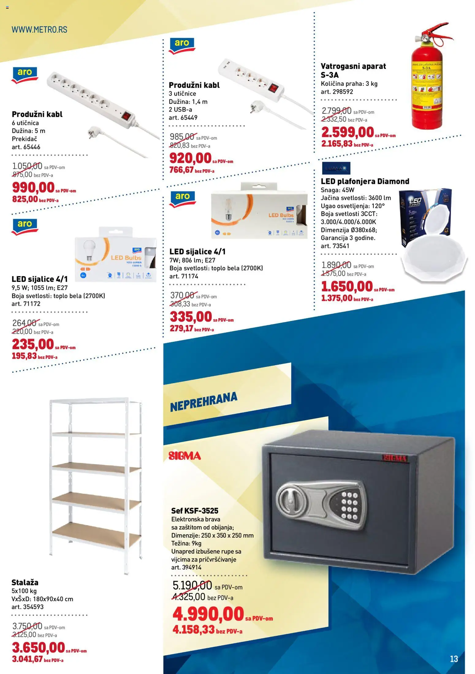 Metro katalog - važi od 17.09.2026 | Strana: 13