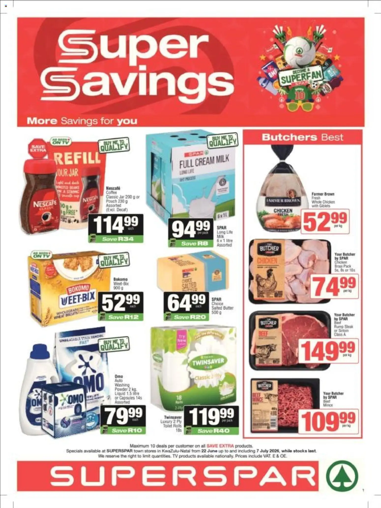 New Superspar catalogue – valid from 22.06.2026 | Page: 1