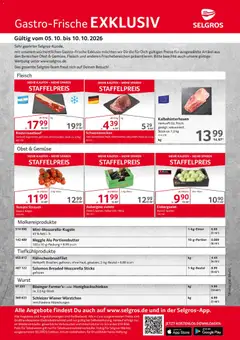 Selgros Gastro Angebote ab 05.10.2026 gültig