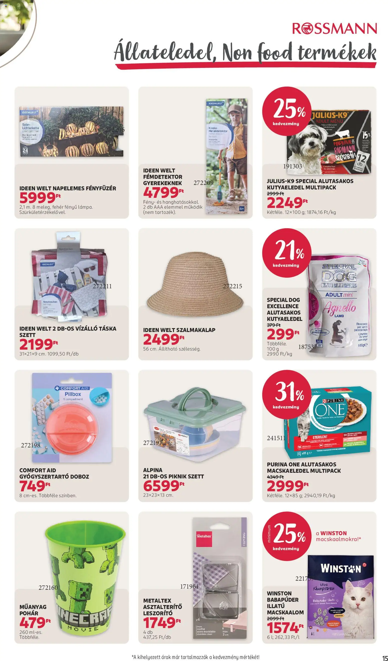 Rossmann akciós ujság - amely érvényes a következő dátumtól: 2026.06.29. | Oldal: 17