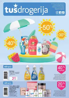 Tuš drogerija katalog akcije – veljaven od 01.07.2026