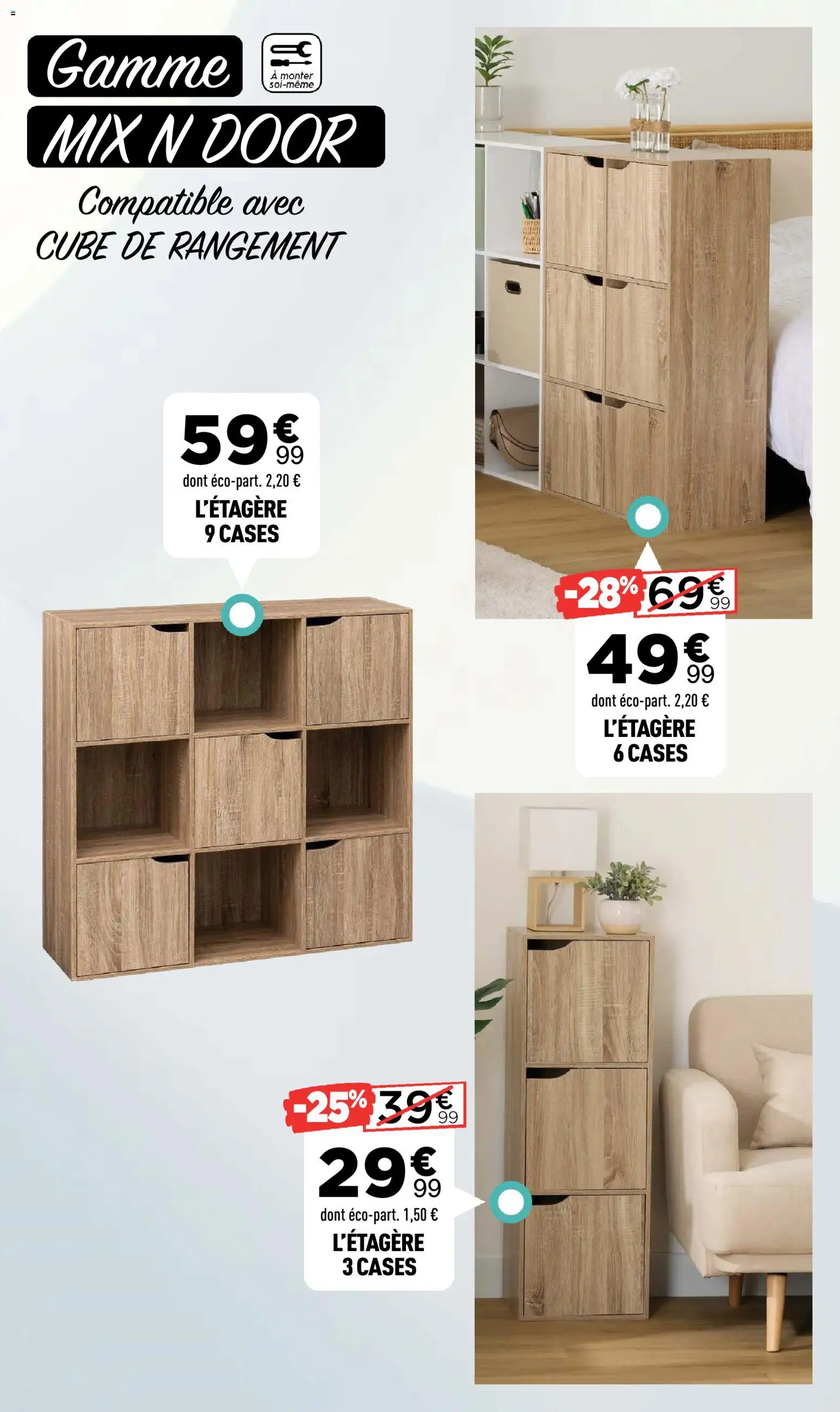{H1} | Page: 6 | Produits: Cube de rangement