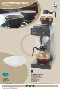 Metro Non Food Sortiment ab 15.06.2026 gültig | Seite: 150 | Produkte: Kaffeemaschine