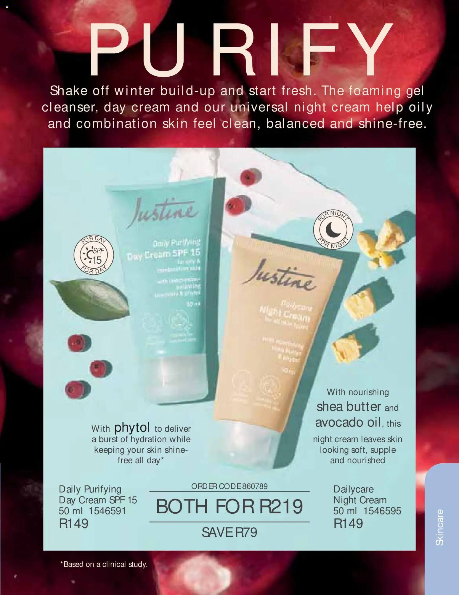 New Justine catalogue – valid from 01/08/2026 | Page: 51 | Products: Butter, Cream, Night cream, Day cream