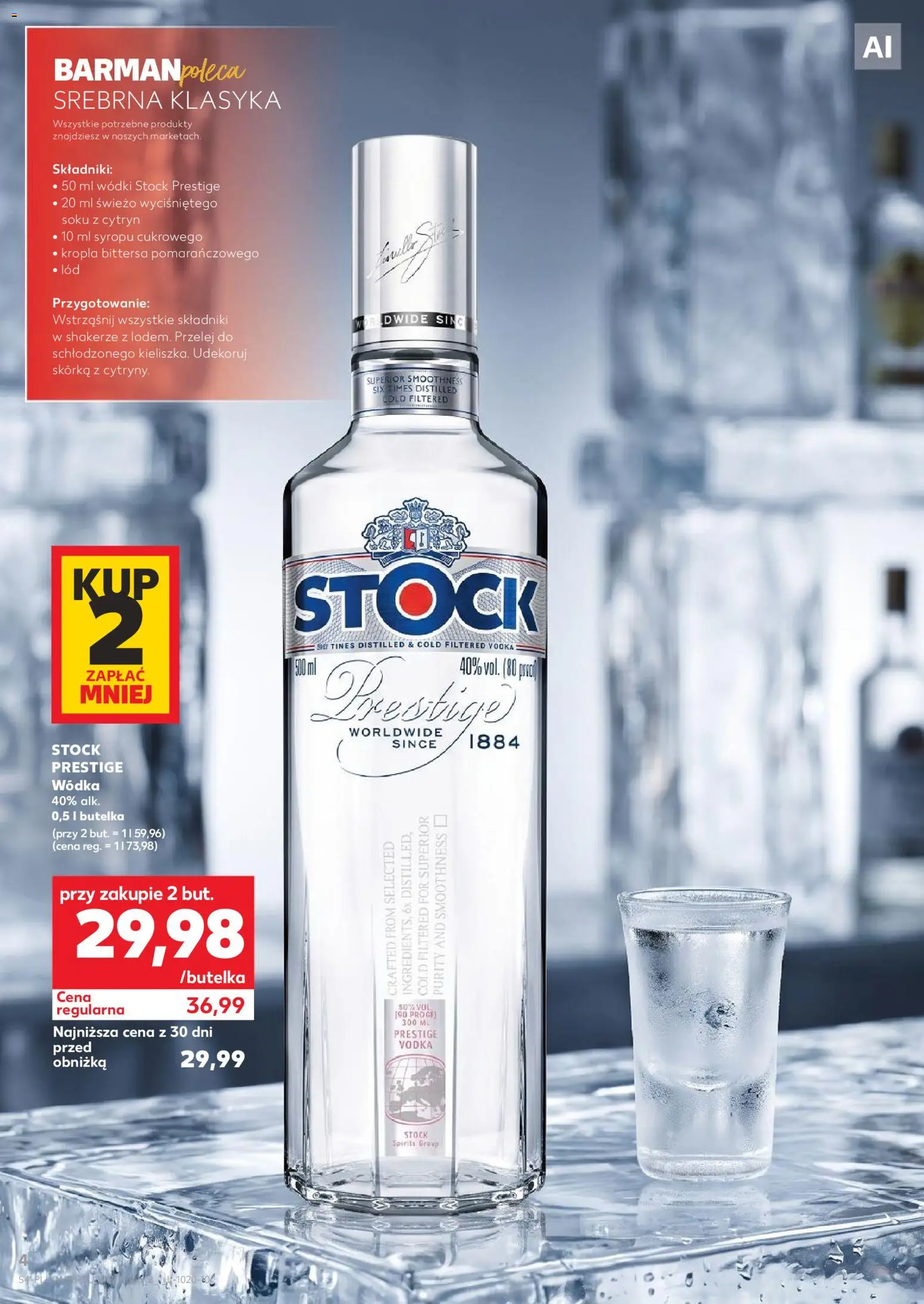 Kaufland Polsko leták - Barek od 03.09.2026 | Strana: 4 | Produkty: Vodka